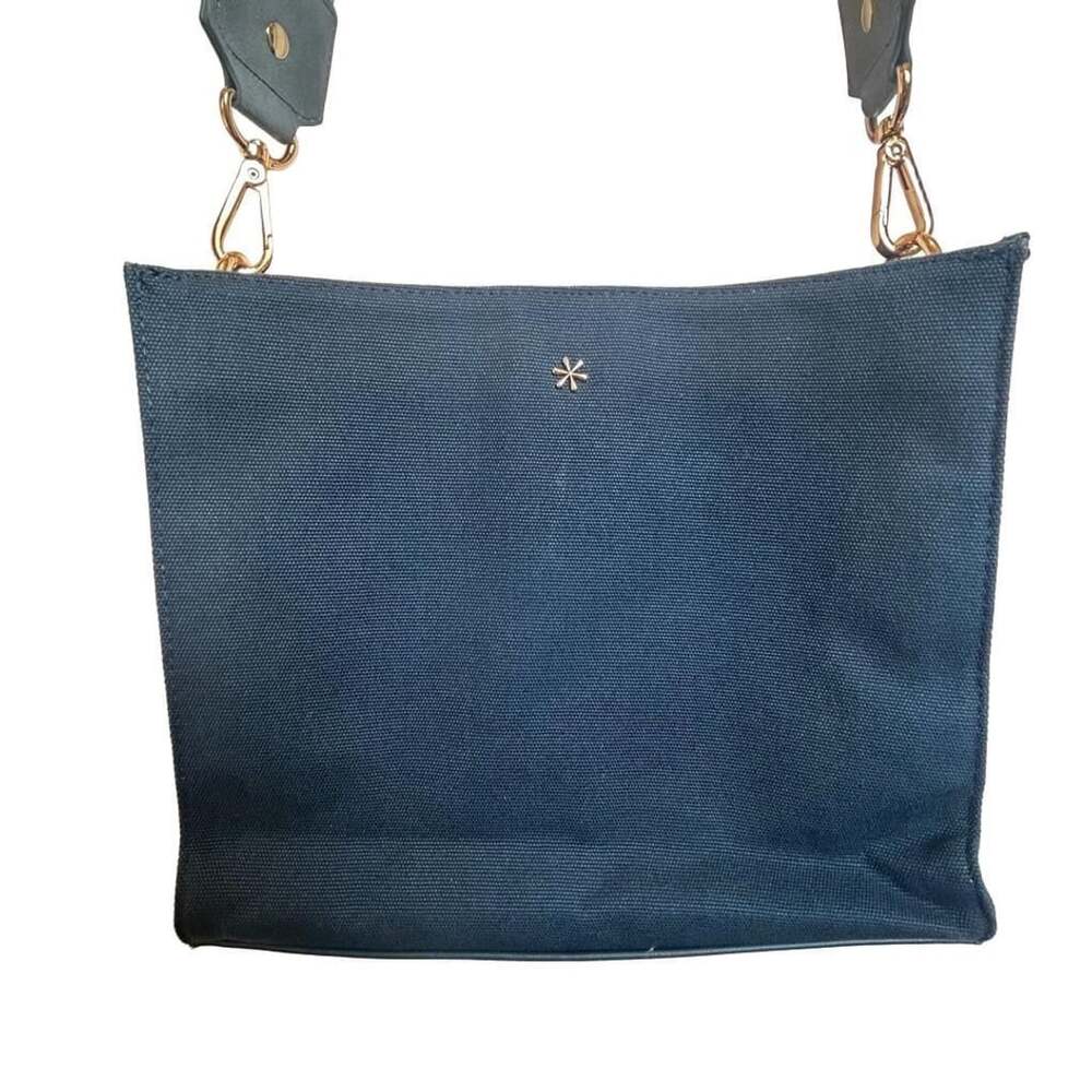 Erin Condren Navy Canvas Tote Bag With Interchangeable Straps